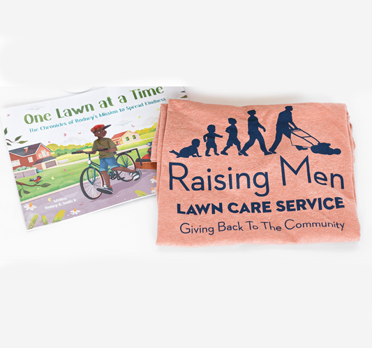One Lawn At A Time (Book + Shirt)